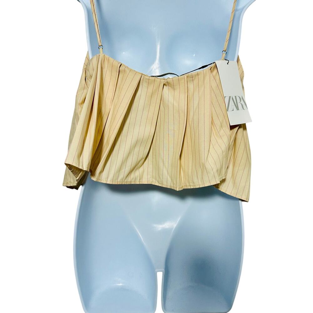 Zara Pleated Tank Top - Picture 9 of 10